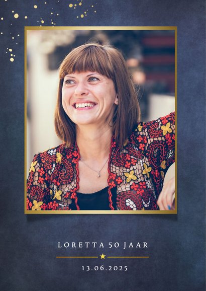 Save the Date kaart met kalender voor een feestje 2