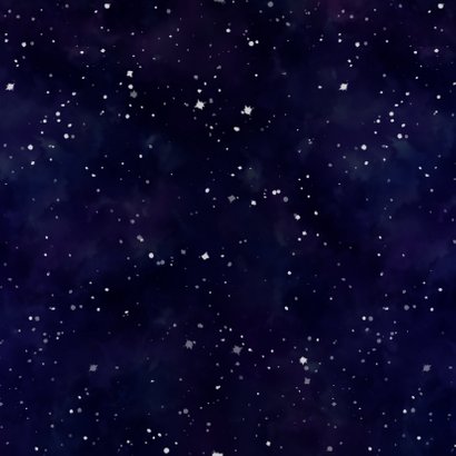 Save the date kaart 'SAVE' Galaxy Achterkant