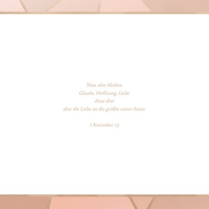 Save-the-Date-Karte zur Hochzeit geometrisch 2