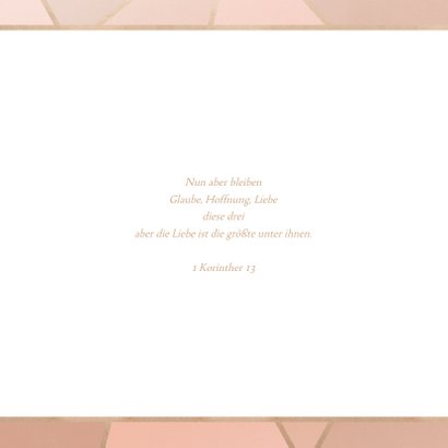 Save-the-Date-Karte zur Hochzeit geometrisch 2