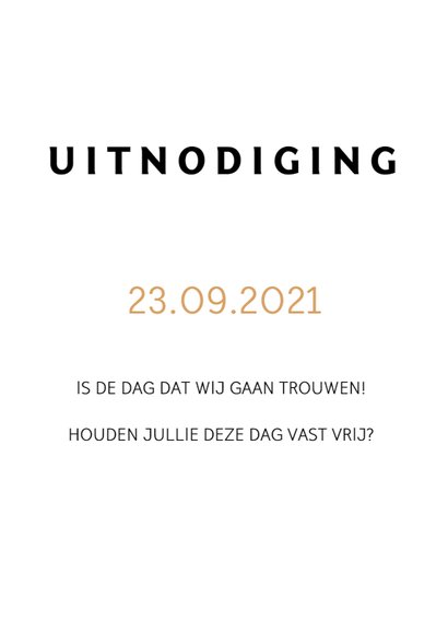 Save the datekaart met een eigen foto 3