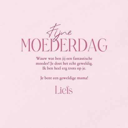 Schattig moederdagkaartje met zeepaardje 3