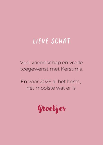 Schattige kerstkaart van boomer hondje met kerstmuts 3