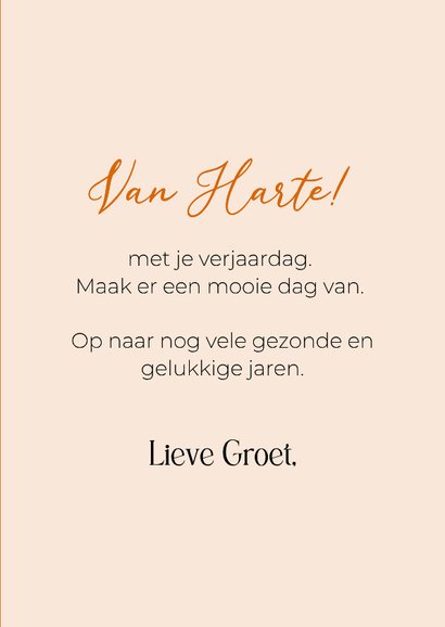 Schattige verjaardagskaart van kat met parelketting 3