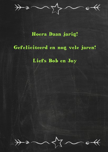 Schoolbord feest met bier-ByF 3