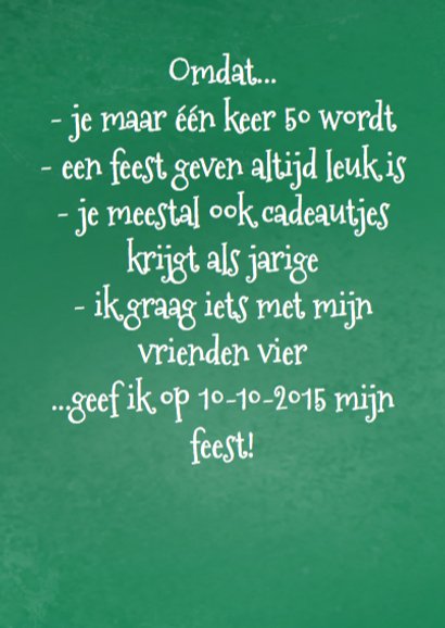 schoolbord zelf invullen A 3