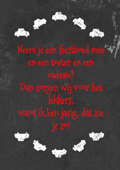 Schoolbord zelf invullen B 3