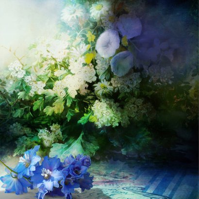 Scrapbook Delphinium - SG 2