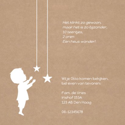 Silhouet Jongen Sterren Kraft 2