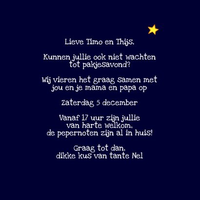 Sint en piet kado groetjes 3