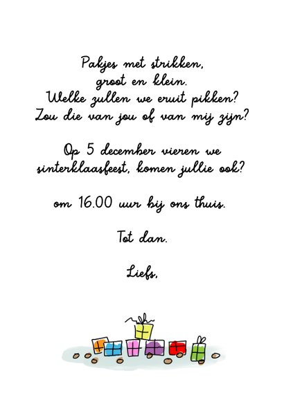 Sinterklaas en HY busje met fotocollage 3