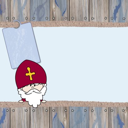 Sinterklaas en piet naamkaart 4k 2