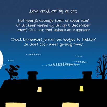 Sinterklaas strip Loeki op het dak - A 3