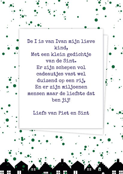 Sinterklaaskaart choco I 3