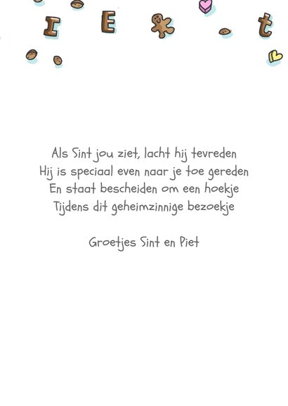Sinterklaaskaart met het grote sinterklaasboek 3