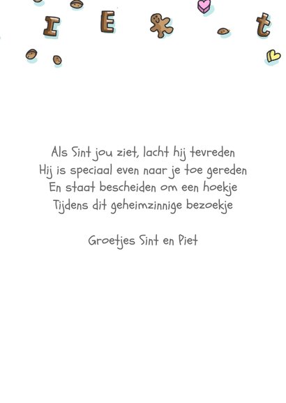 Sinterklaaskaart met het grote sinterklaasboek  3