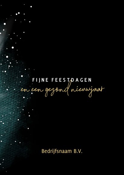 Sjieke kerstkaart zakelijke ster 3