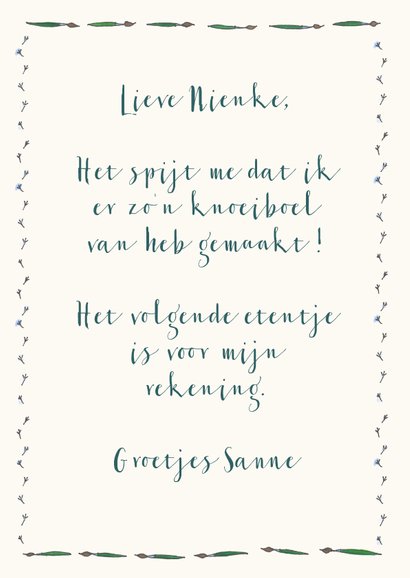 Sorry vogelpootjes 3