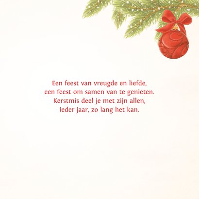 Speelse kerstkaart met sterretjes 3