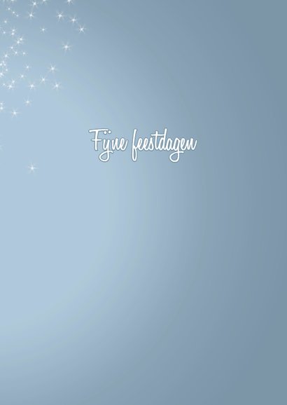 Sprankelende kerst blauw 3
