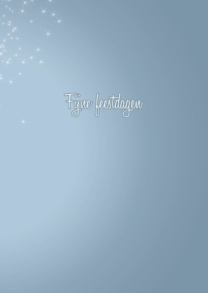 Sprankelende kerst blauw 3