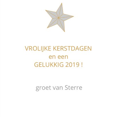 Ster geometrisch oker 3