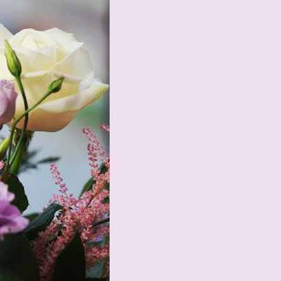 Sterkte bloemen met kaart 2