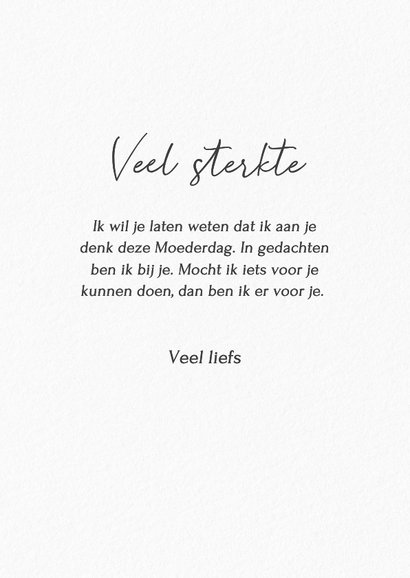 Sterkte deze vaderdag kaart met blauwe bloemetjes 3