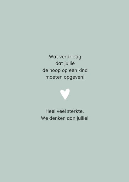 Sterkte gedicht Gemis van een kind 3