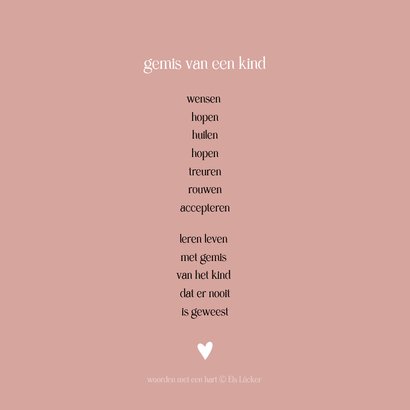 Sterkte gemis van een kind 2