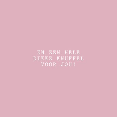 Sterkte hondje veel liefs en een dikke knuffel 2