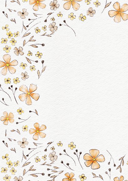 Sterkte kaart met bloemenpatroon 2
