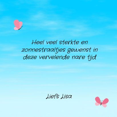 Sterkte kaart stralende zon - BK 3