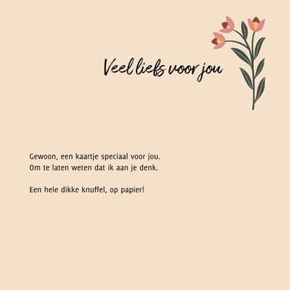 Sterkte kaart - veel liefs 3