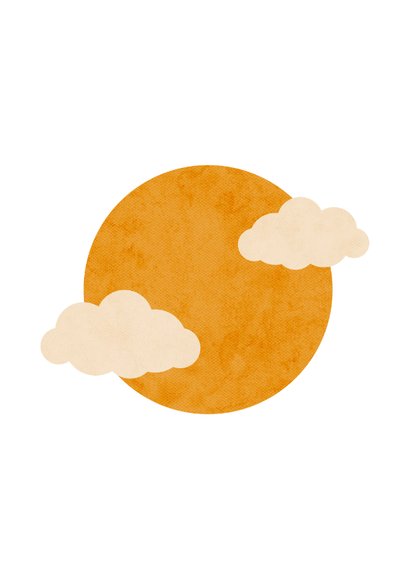 Sterkte kaart zonneschijn wolkjes opbeurend  2