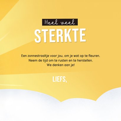 Sterkte kaart zonnestralen voor jou 3