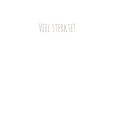 Sterkte kaartje Hoop - WW 3