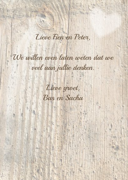 Sterkte, koffie kop eigen tekst 3