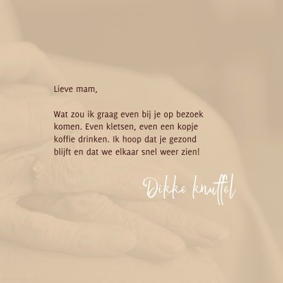 Sterkte Mijn hand op de jouwe 3