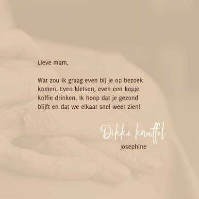 Sterkte Mijn hand op de jouwe 3