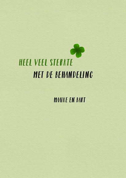 Sterkte Moed, hoop en een beetje geluk 3