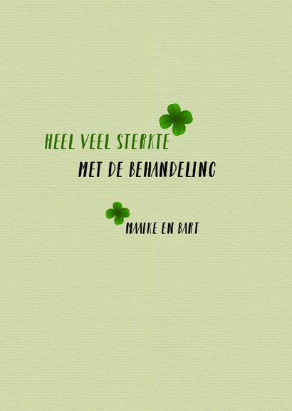 Sterkte Moed, hoop en een beetje geluk 3