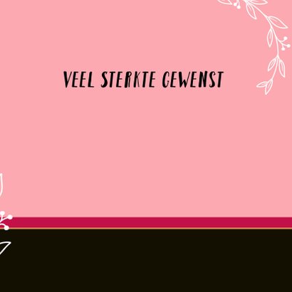 Sterkte Roze bloemen 3