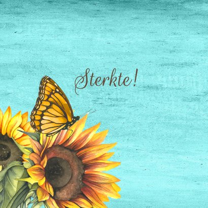 Sterkte zonnebloemen label 2