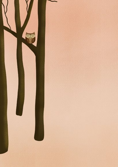 Sterktekaart bijbeltekst psalm 121 en donker bos 2