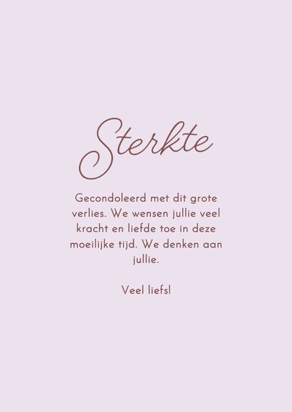 Sterktekaart bloesem in bloei sterkte met dit verlies 3