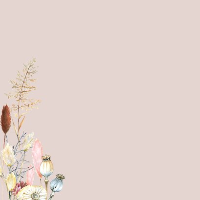 Sterktekaart droogbloemen takken 2