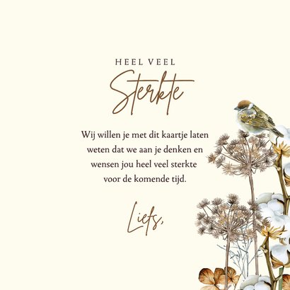 Sterktekaart herfst vogels 3