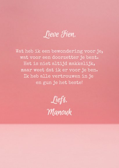 Sterktekaart - I wish all your dreams come true 3