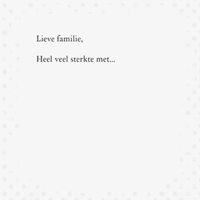 Sterktekaart, Lief madeliefje 3